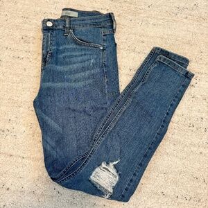 Topshop Moto Jamie Skinny Jeans (Size 30)